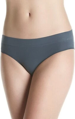 DKNY 268201 Women's Seamless Litewear Graphite Bikini Panty Underwear Size XL - Image 1 of 2