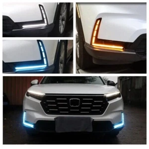 For 2023-2024 Honda CR-V CRV LED Daytime Running Ligt Fog Lamp W Turn Signal New - Bild 1 von 10