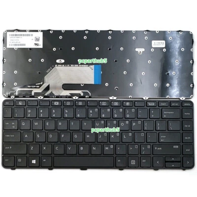 New HP Probook 430 G3  G4 440 G3 440 G4 445 G3 640 G2 640 G3 Laptop Keyboard US - Image 1 of 3