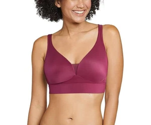 Nuevo Sujetador Copa Jockey Forever Fit Sin Alambres Moldeado Ciruela Absoluta Talla S A349322 - Imagen 1 de 3