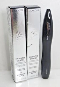 LANCOME HYPNOSE DRAMA MASCARA VOLUME INTENSE 01 EXCESSIVE BLACK 0.21 OZ - 2PCS - Picture 1 of 3