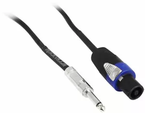 Rockville RCTS1425 25' 14 AWG 1/4" TS a Speakon cavo altoparlante 100% rame - Foto 1 di 2