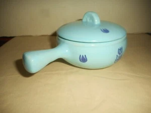 Blue Cronin HOLANDÉS Tulipán Vaso Olla con Tapa Cuenco de Sopa Individual De Colección MCM - Imagen 1 de 24