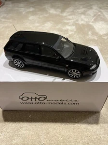 Otto 1/18 - Audi RS6 Clubsport MTM Black 2004 C5 4B Resin Scale Model Car - Picture 1 of 5