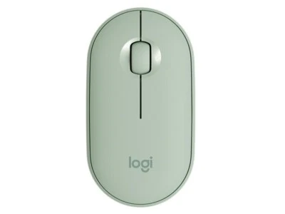 Logitech Pebble M350 Green wireless 1000dpi Gaming Mouse - Image 1 of 2