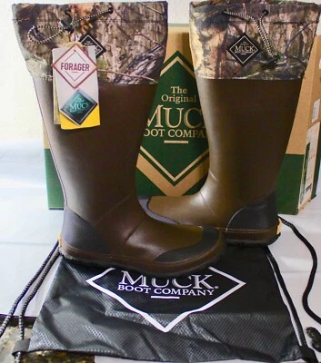 BOTA ALTA HOMBRE/MUJER MUCK FORAGER, CAMUFLAJE OSCURO/MOCDNA (ESTILO #PARA-MDNA), TALLAS 8 Y 9 Foto 1 de 4