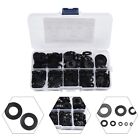500PCS Pack Sealing Washers Black Nylon Washers for M2 M10 Bolts and Screws