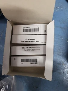 GENUINE NEW SUBARU MOST 2.0 2.5 PETROL MODELS SET OF 4 SPARK PLUGS 22401AA781 - Picture 1 of 1