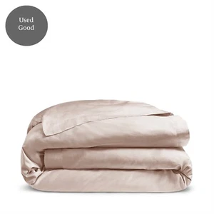 Dip & Doze 100% Organic Cotton Edged (Oxford) Duvet Cover Bedding (USED) Good - Picture 1 of 16