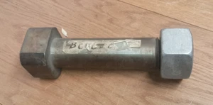 Schwerlast Vierkantschraube mit Sechskantmutter 3" breit 10" lang - Bild 1 von 12