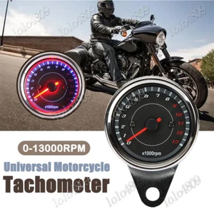 Motorcycle LED Backlight Tachometer Gauge For Honda VTX 1800 TYPE C R S N RETRO - Bild 1 von 12