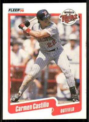 1990 Fleer #371a Carmen Castillo - Image 1 of 2