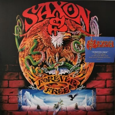 Saxon ‎– Forever Free (Factory Sealed Brand New Red Vinyl LP Record ) 252 - Image 1 of 2