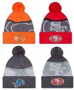 NEW ERA SPORT KNIT NFL Gold Edition On-field Sideline Beanie Bommel Strickmütze Mütze  - Bild 1 von 9