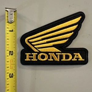 Honda Wing (Embroidered Iron on patch) Racing / Sports Car / Motorcycle - Picture 1 of 3