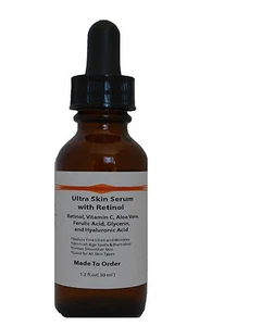 Ultra Skin Serum with Retinol, Vit. C, Aloe Vera, Ferulic Acid, Glycerin, HA - Picture 1 of 4