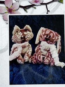 Breeze & Jetty Kitty & Welpe Kuscheltier Nähmuster - Bild 1 von 3