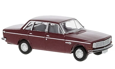 VOLVO 144 - 1966 - dark red metallic - Brekina 1:87 - Immagine 1 di 4