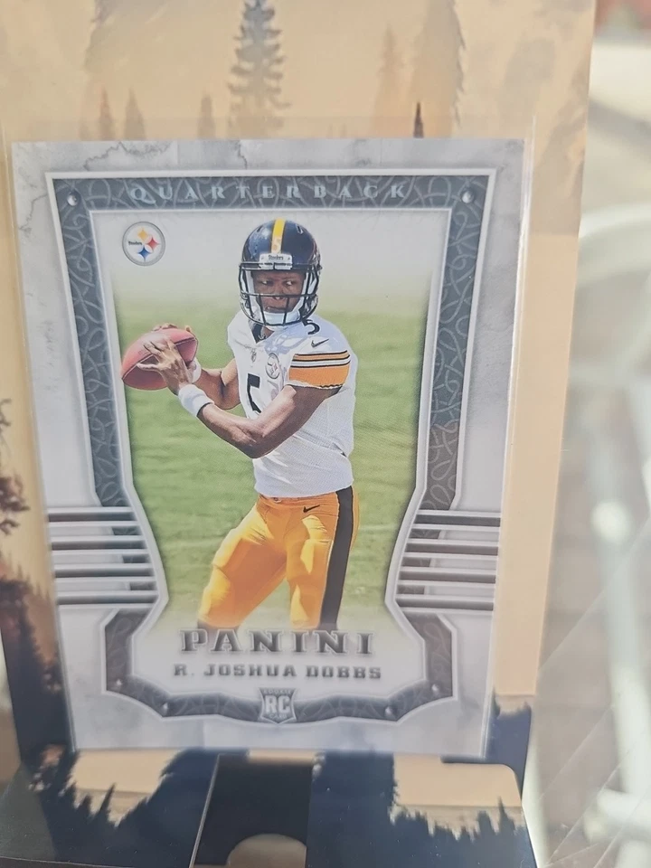 2017 Panini R. Joshua Dobbs Rc #107 Pittsburgh Steelers  - Image 1 of 1