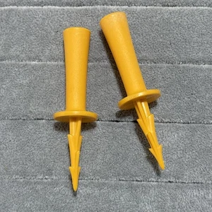 Tupperware Corn on the Cob Knobs - Picks /Holders, One Pair - Picture 1 of 5