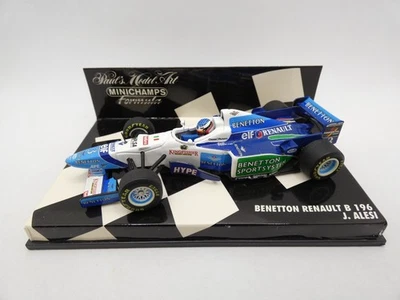 Benetton Renault B196 Jean Alesi #3 1996 Minichamps 1/43 F1 Formula 1 - Immagine 1 di 2
