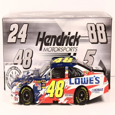 JIMMIE JOHNSON 2010 ACTION #48 HONORING OUR SOLDIERS CHEVY /1,666 MADE XRARE! - Image 1 of 4