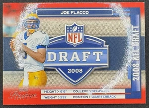 2008 Prestige NFL Draft Joe Flacco #NFL-35 Rookie RC - Bild 1 von 2