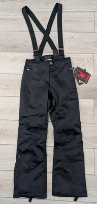 Pantalones para mujer Spyder Premium Rubí Babero Negro Esquí Snowboard Talla 4 Negros Nuevos con etiquetas Foto 1 de 4