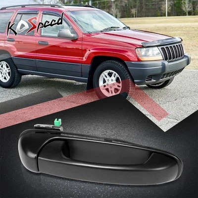 Manija de tracción de puerta lateral derecha del pasajero lisa para Jeep Grand Cherokee 99-04 Foto 1 de 4