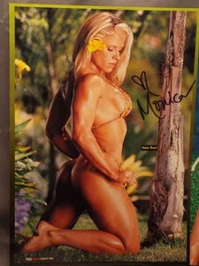 Monica Brant Ms. Fitness Olympia 8x10 foto autografata - Foto 1 di 2
