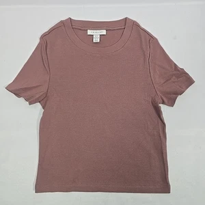 TOPSHOP Petite Everyday Tee Pink Short Sleeve T-shirt BRAND NEW Size S - Picture 1 of 8