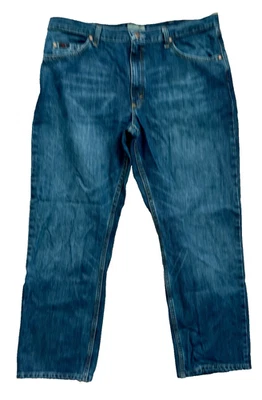 Jean de competición Wrangler para hombre 20X 01 lavado River ajuste relajado 01MWXRW 38x30 Foto 1 de 4