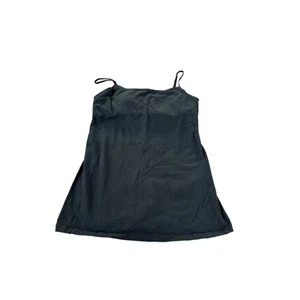 Xhilaration Black Sleeveless Cami Camisole Tank Top Junior's Size Large 11-13 - Picture 1 of 6