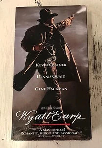 Wyatt Earp Movie VHS 1994 2-Tape Set Kevin Costner Gene Hackman Western Cowboy - Picture 1 of 4