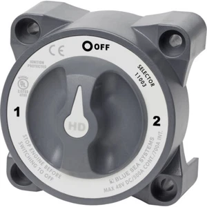 Blue Sea 11003 HD-Series Battery Switch w/Alternator Field Disconnect - 3-Positi - Picture 1 of 1