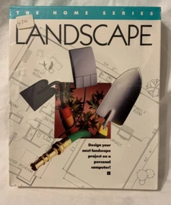 1991 Autodesk Home Series “Landscape” IBM PC Software SEALED IN BIG BOX - Picture 1 of 8