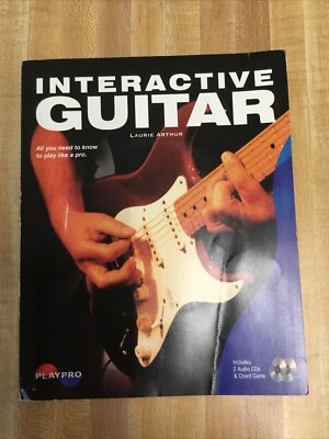 Interactive Guitar Playpro Instruction Book With 2 CDs And Chord Game - Image 1 of 4