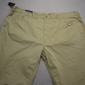 Polo Ralph Lauren Jeans Mens 52x34 Big Brown Stretch Classic Straight Denim NWT - Picture 1 of 15
