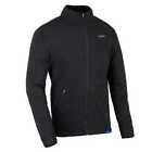 Oxford Advanced Fleece Mens Thermal Motorcycle Mid Layer Inner Jacket Black