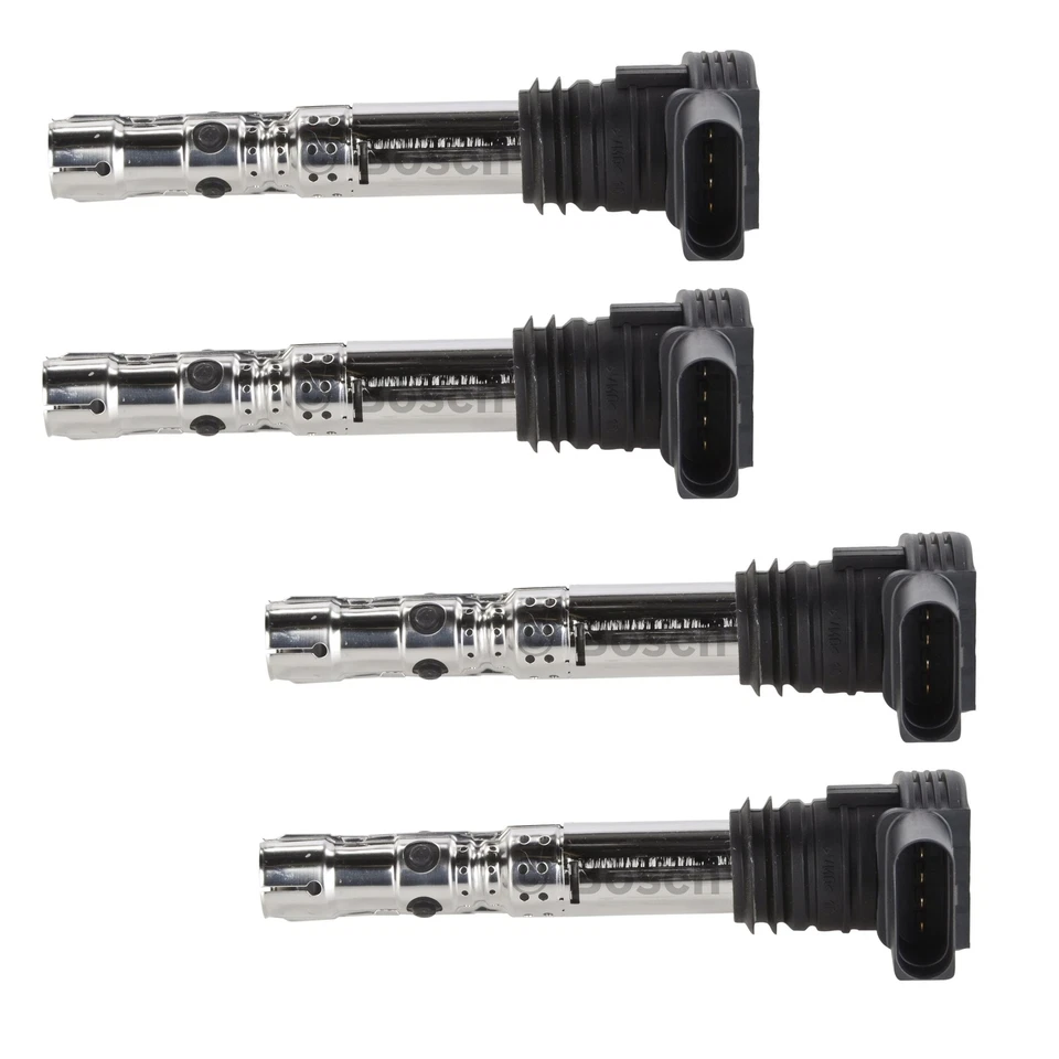 Juego de 4 bobinas de encendido directo Bosch para Audi A4 TT Volkswagen Golf 1.8L L4 NUEVO Foto 1 de 1