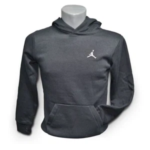 Kids Jordan Essentials Pullover Hoodie - 95A715-023 - Black - Picture 1 of 3