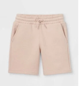 Cat & Jack Kids' Knit Jogger Shorts Color Peach - Sizes XS-S-M-L-XL - NWT - Picture 1 of 2