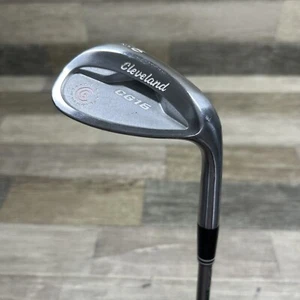Cleveland CG16 Tour Satin Chrome 60* Lob Wedge RH Steel Stiff Flex Zip Grooves - Picture 1 of 8