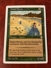 MTG Magic The Gathering TAOIST MYSTIC P3K Portal Three 3 Kingdoms BEAUTY! RARE!