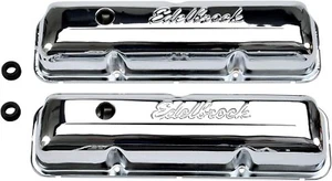 4462 Edelbrock Valve Covers Ford FE 332 352 360 390 406 410 427 428 V8 58-76 - Picture 1 of 4