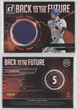 2016 Panini Donruss Back to the Future Materials Green /25 Ian Kinsler #BF-IK