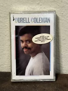 DURELL COLEMAN Self Titles SEALED NOS Audio Music Cassette HYPE STICKER - Picture 1 of 6