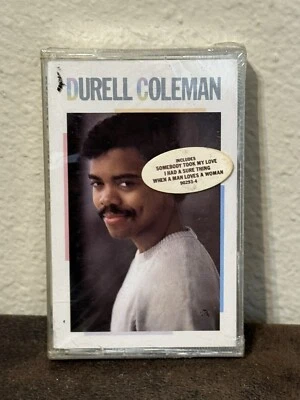 DURELL COLEMAN Self Titles SEALED NOS Audio Music Cassette HYPE STICKER - Image 1 of 4