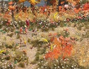 BUSCH 1224; Paesaggio autunnale H0 NUOVO & IMBALLO ORIGINALE; - Foto 1 di 1