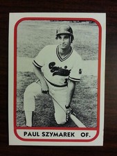 1981 TCMA Shreveport Captains #12 PAUL SZYMAREK San Antonio TEXAS Pirates